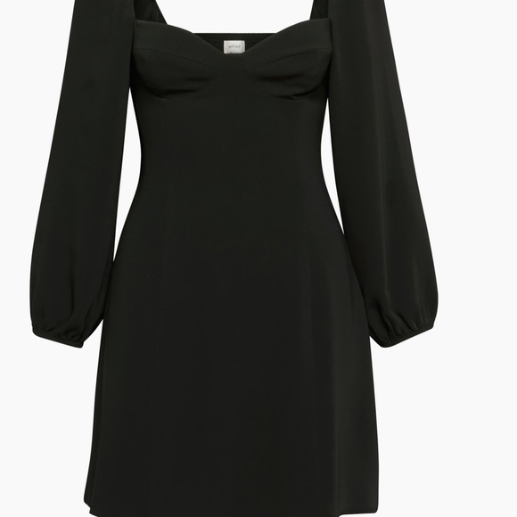 WILFRED MINI BLACK DRESS - Picture 2 of 3